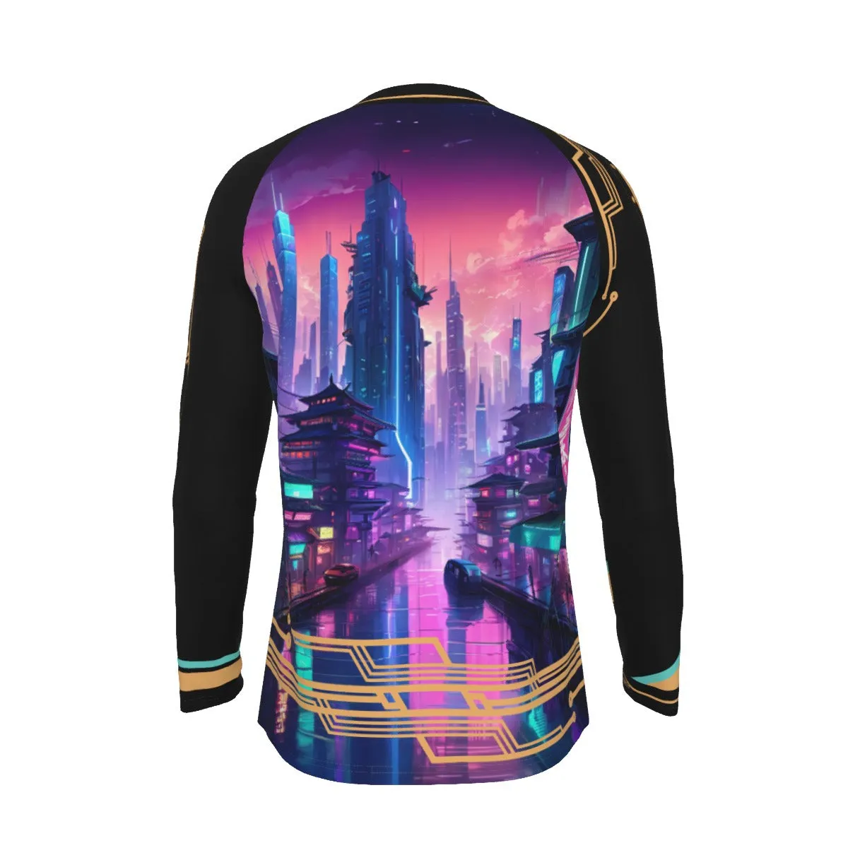 All-Over Print Cyberpunk Timesuit Athletic Top