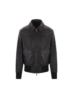 Aviator Leather Jacket