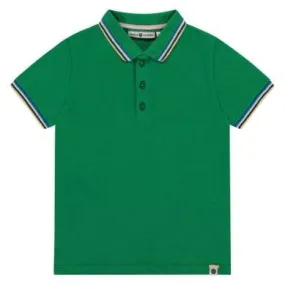 Boys Tops | S/S Polo- Green | BABYFACE