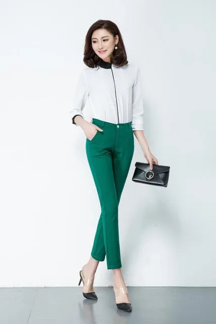 Casual Pencil Pant Elegant Work