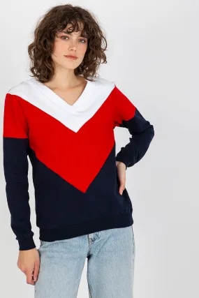 Chic Heart Neckline Cozy Sweatshirt