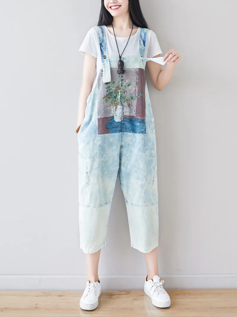 Close To My Heart Denim Blue Stylish Overall Dungarees