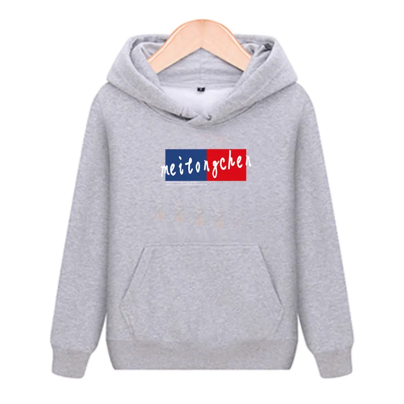 Cotton Sweatshirt Hooded Loose Trendy Matching Outerwear