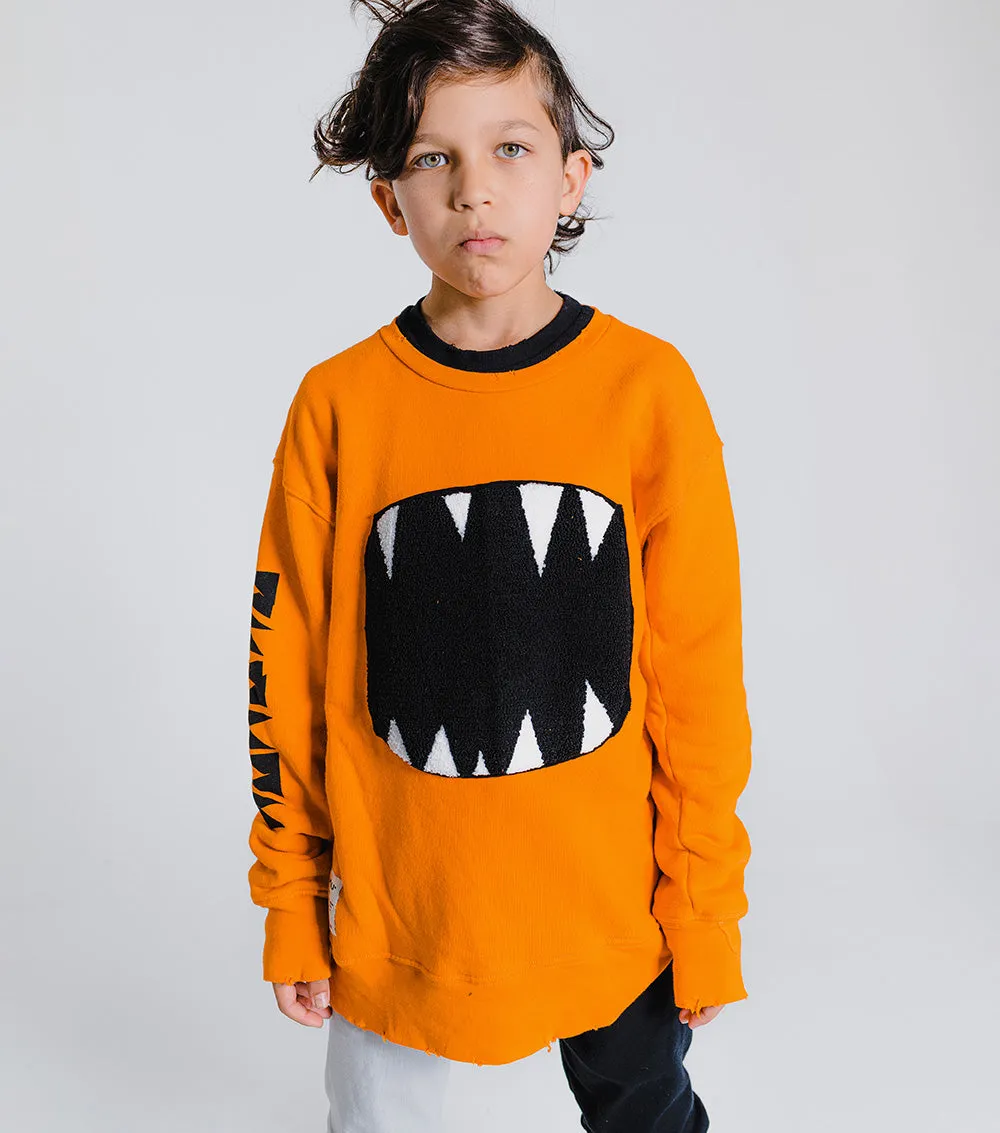 fuzzy roar sweatshirt