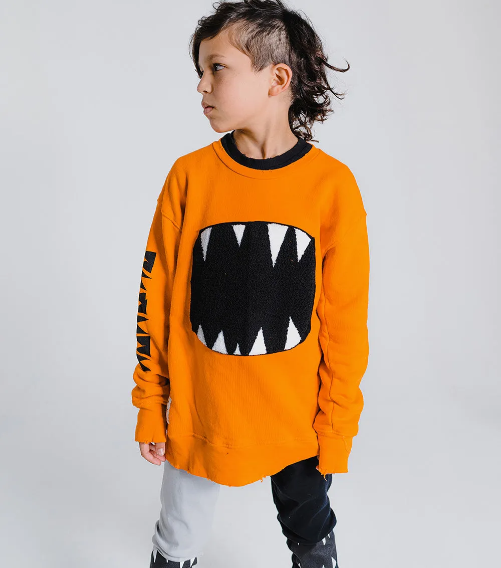 fuzzy roar sweatshirt