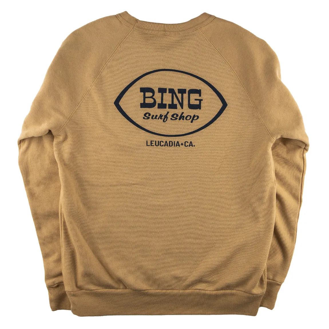 LEUCADIA SHOP Premium Crew Sweatshirt - Camel