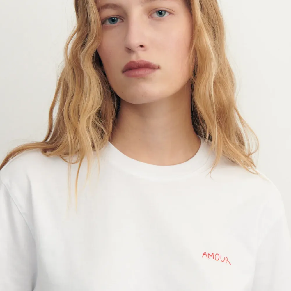 Maison Labiche Popincourt Amour T-Shirt - White