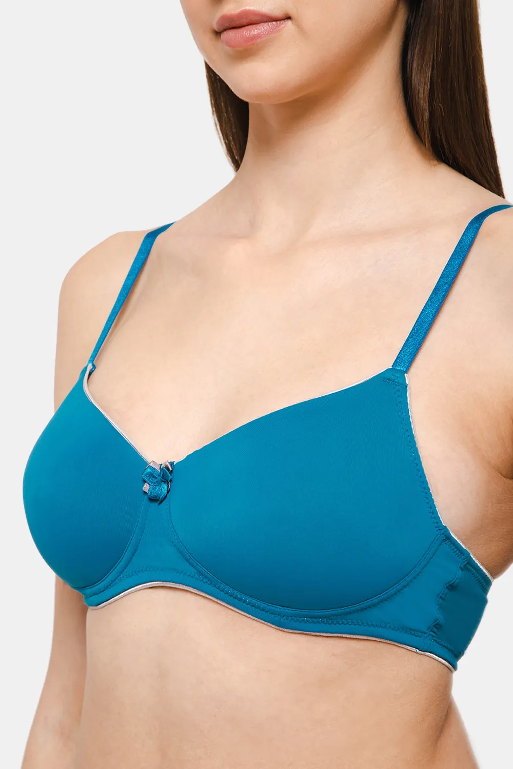 Medium Coverage Non-Wired Intimacy T-Shirt Salwar Padded Bra - CB02