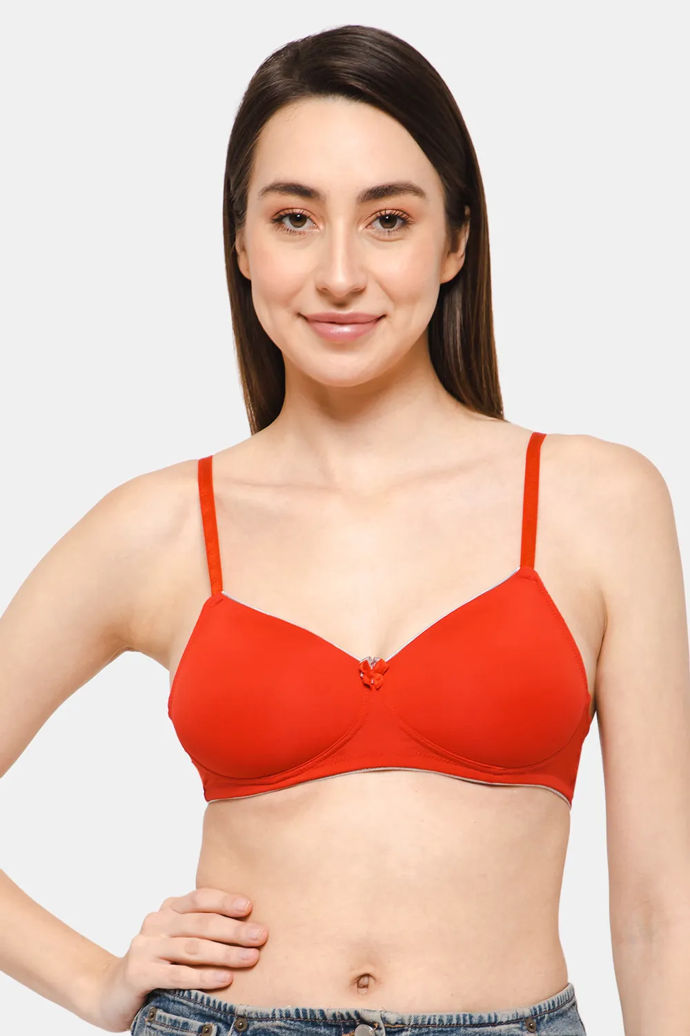 Medium Coverage Non-Wired Intimacy T-Shirt Salwar Padded Bra - CB02