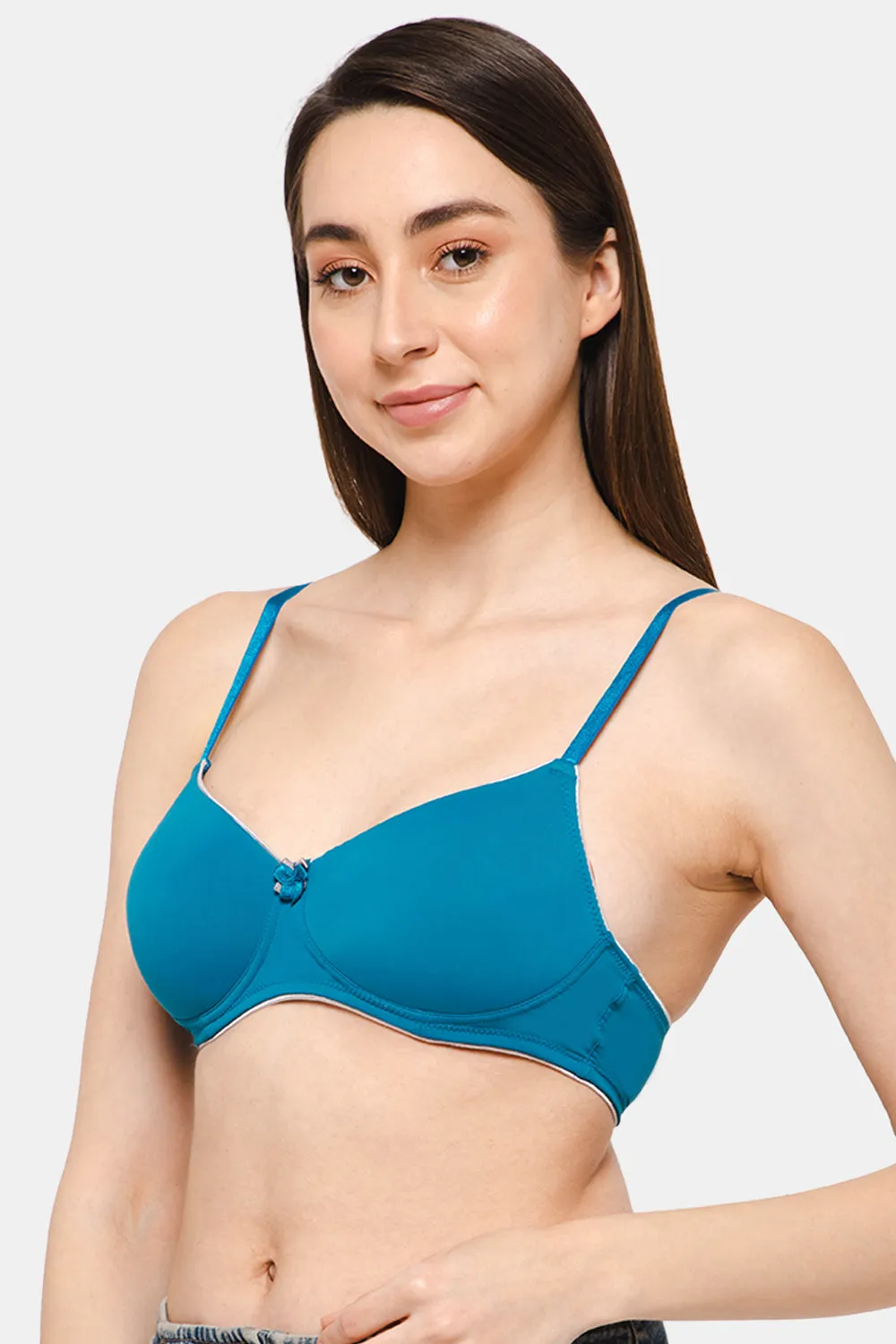 Medium Coverage Non-Wired Intimacy T-Shirt Salwar Padded Bra - CB02