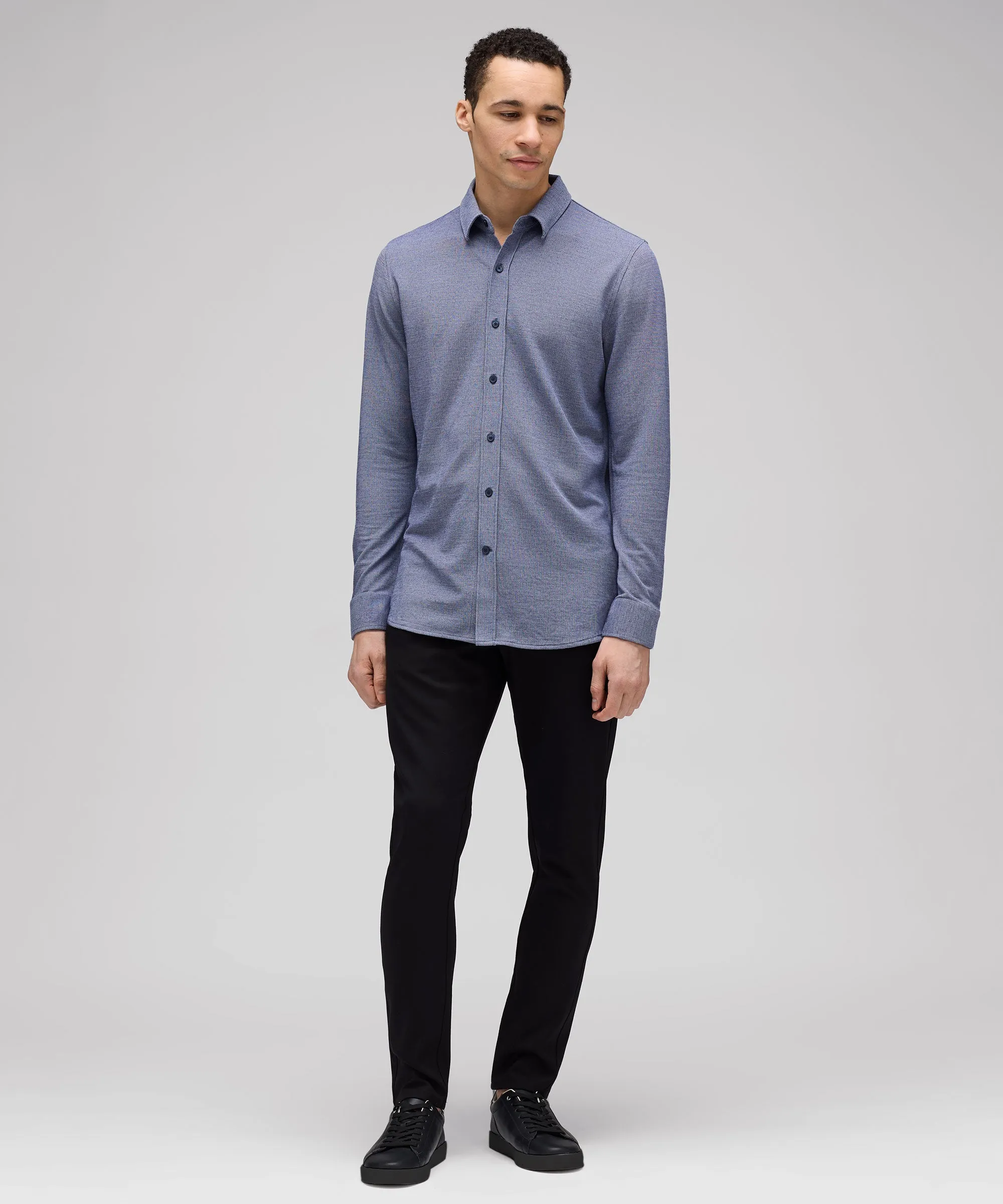 Men's Merino Button-Up