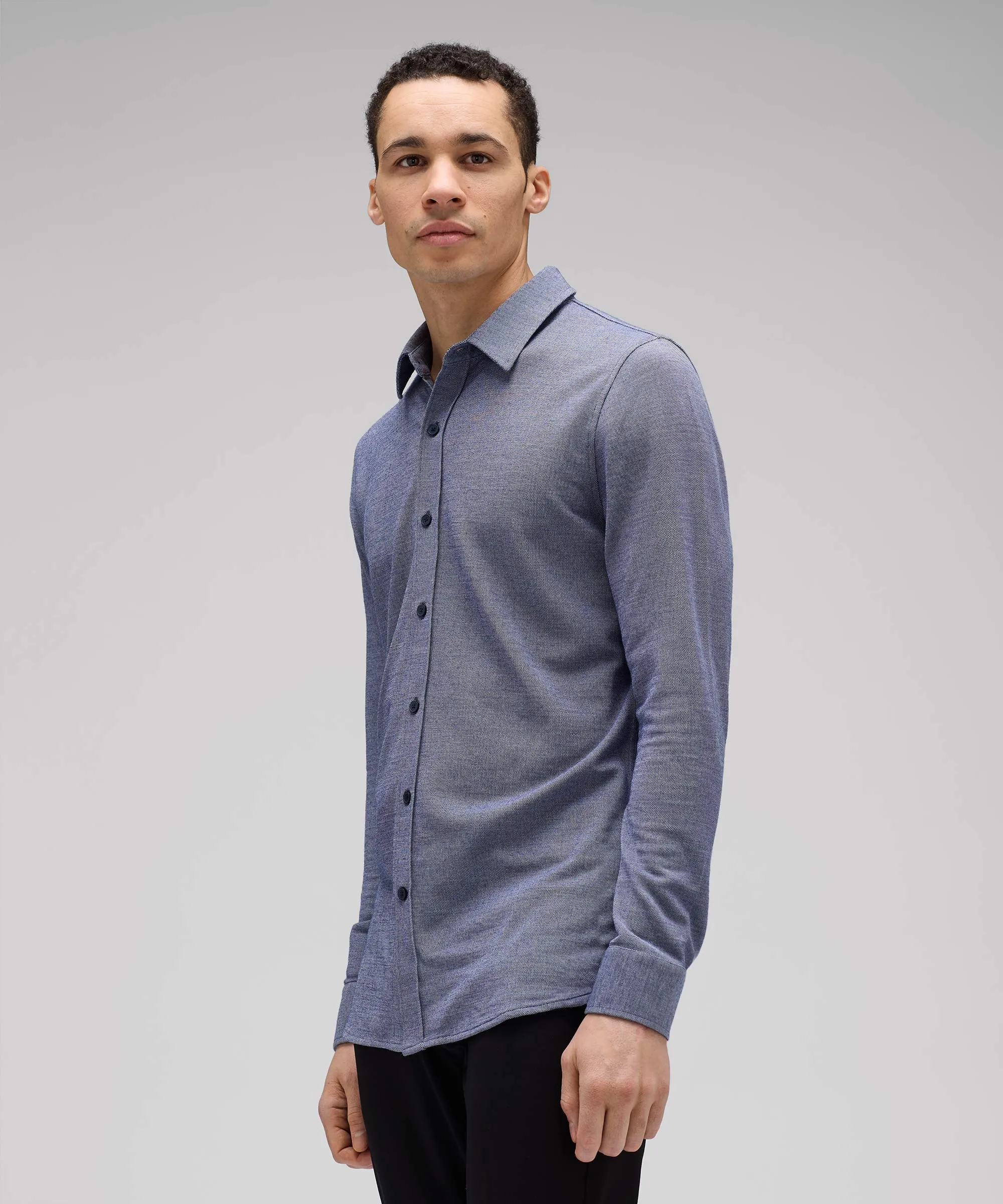 Men's Merino Button-Up