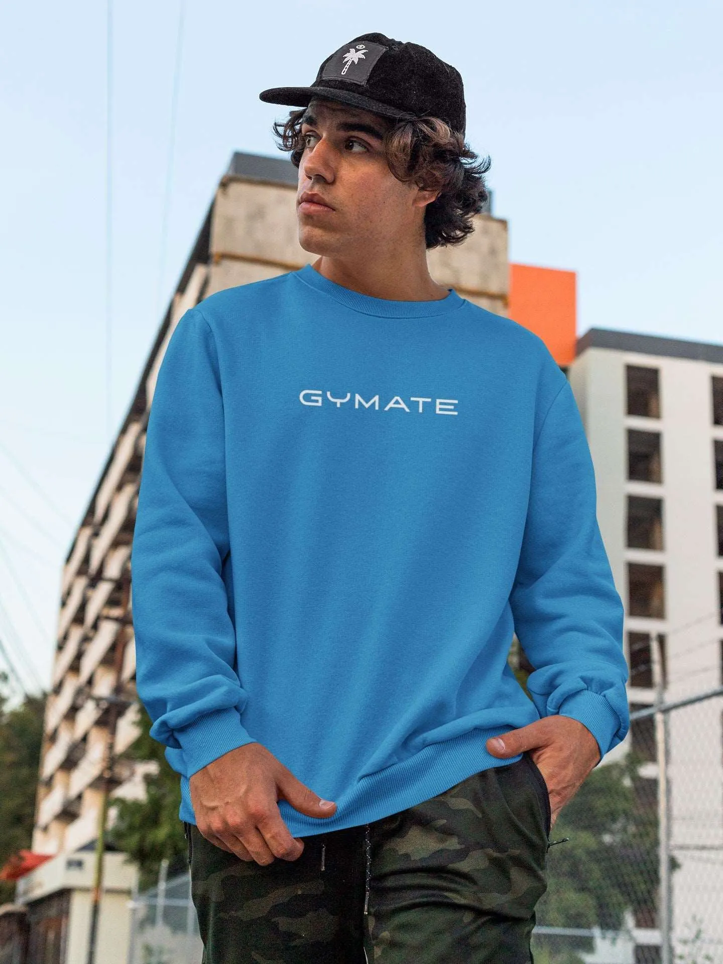 Mens Sweatshirts Original Gymate Logo [large/ctr]