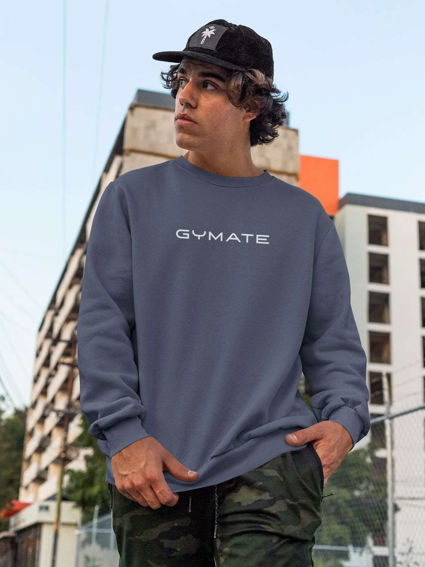 Mens Sweatshirts Original Gymate Logo [large/ctr]