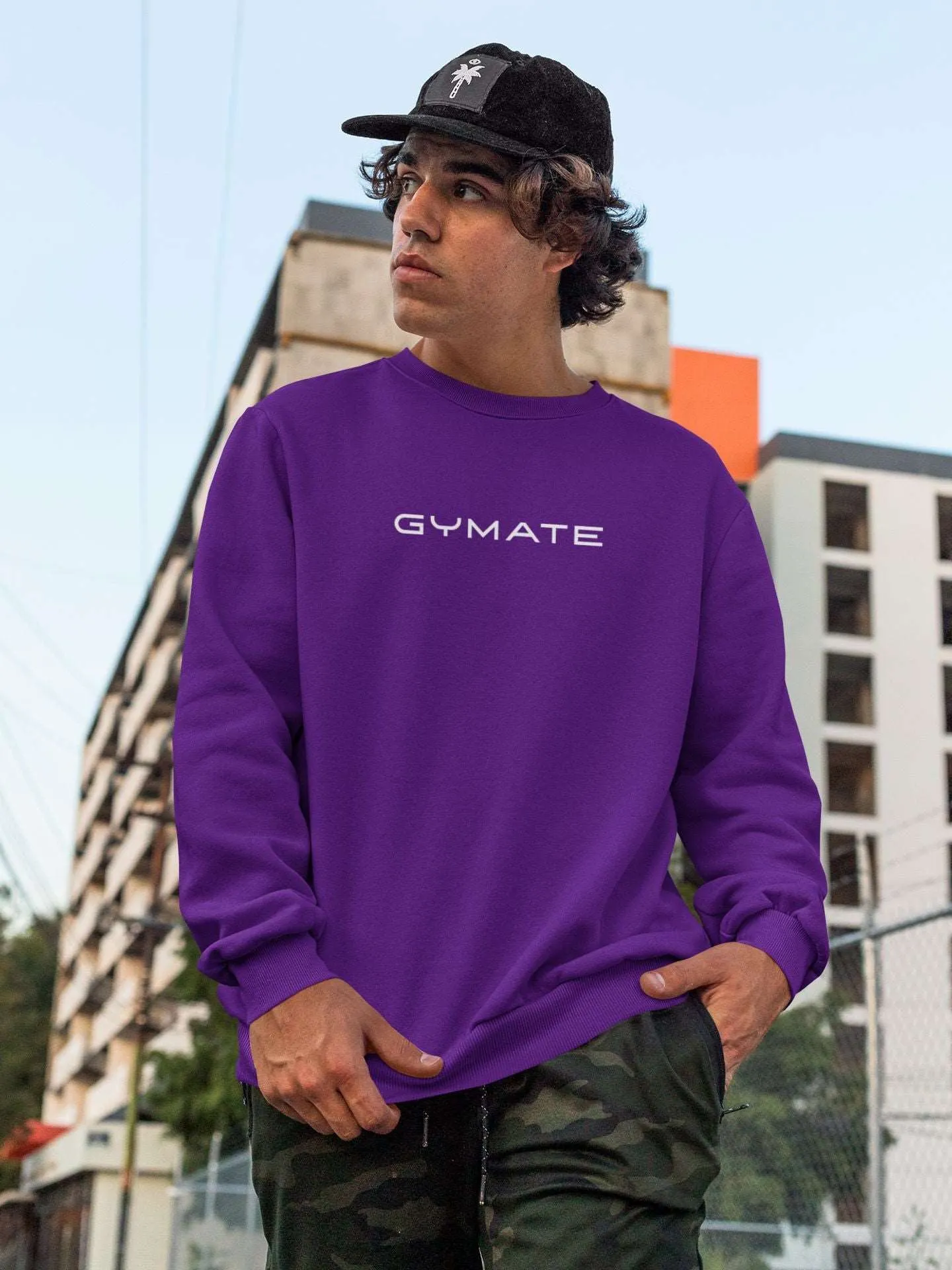 Mens Sweatshirts Original Gymate Logo [large/ctr]