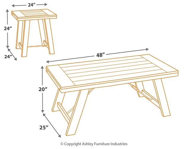 Noorbrook Occasional Table Set (3/CN)