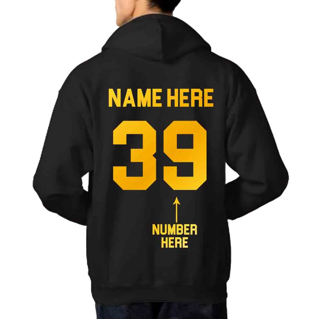 Nutcase Personalized Sweatshirts Hoodies Unisex-Name Number