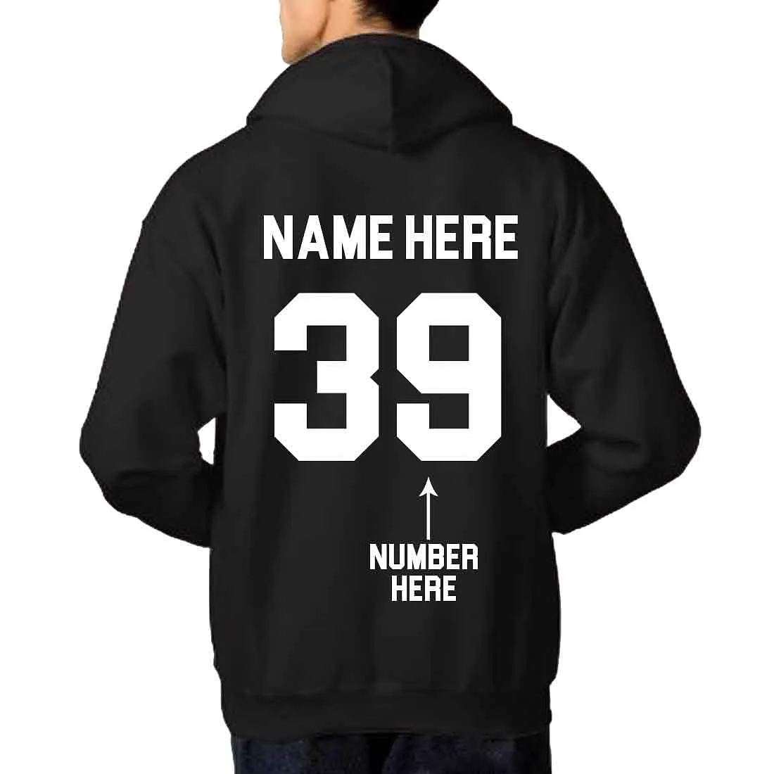 Nutcase Personalized Sweatshirts Hoodies Unisex-Name Number