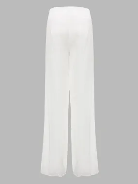 OL Chiffon Loose Elegant Women Pants