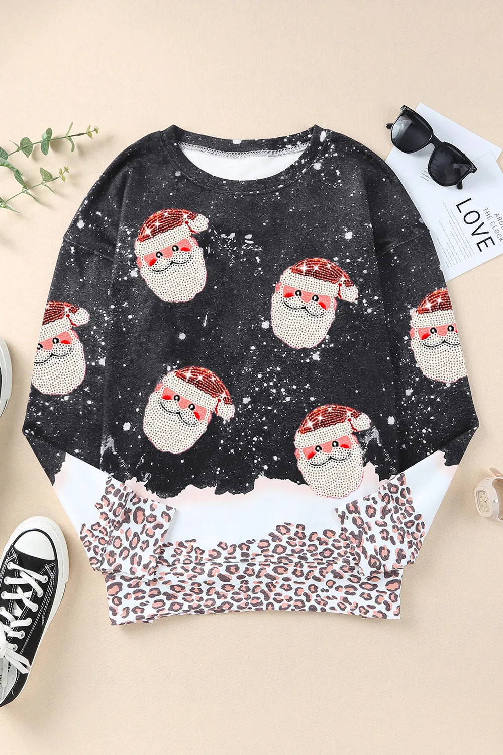 Santa Claus Graphic Sweatshirt