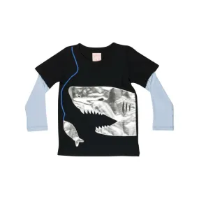 WAUW CAPOW By Bangbang Fresh Shark t-shirt