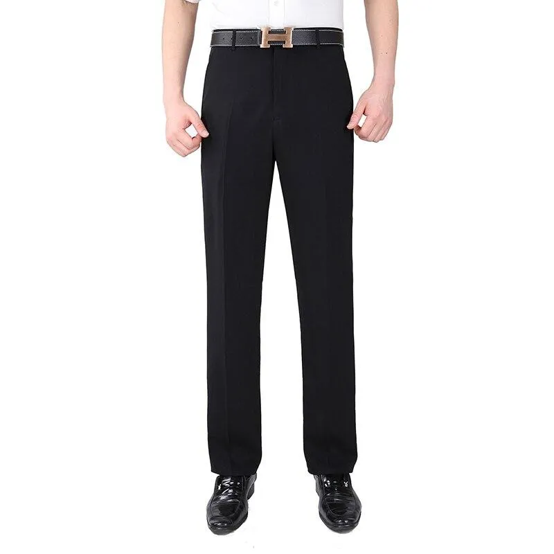 West Louis™ Men Silk Elegant Business Pants