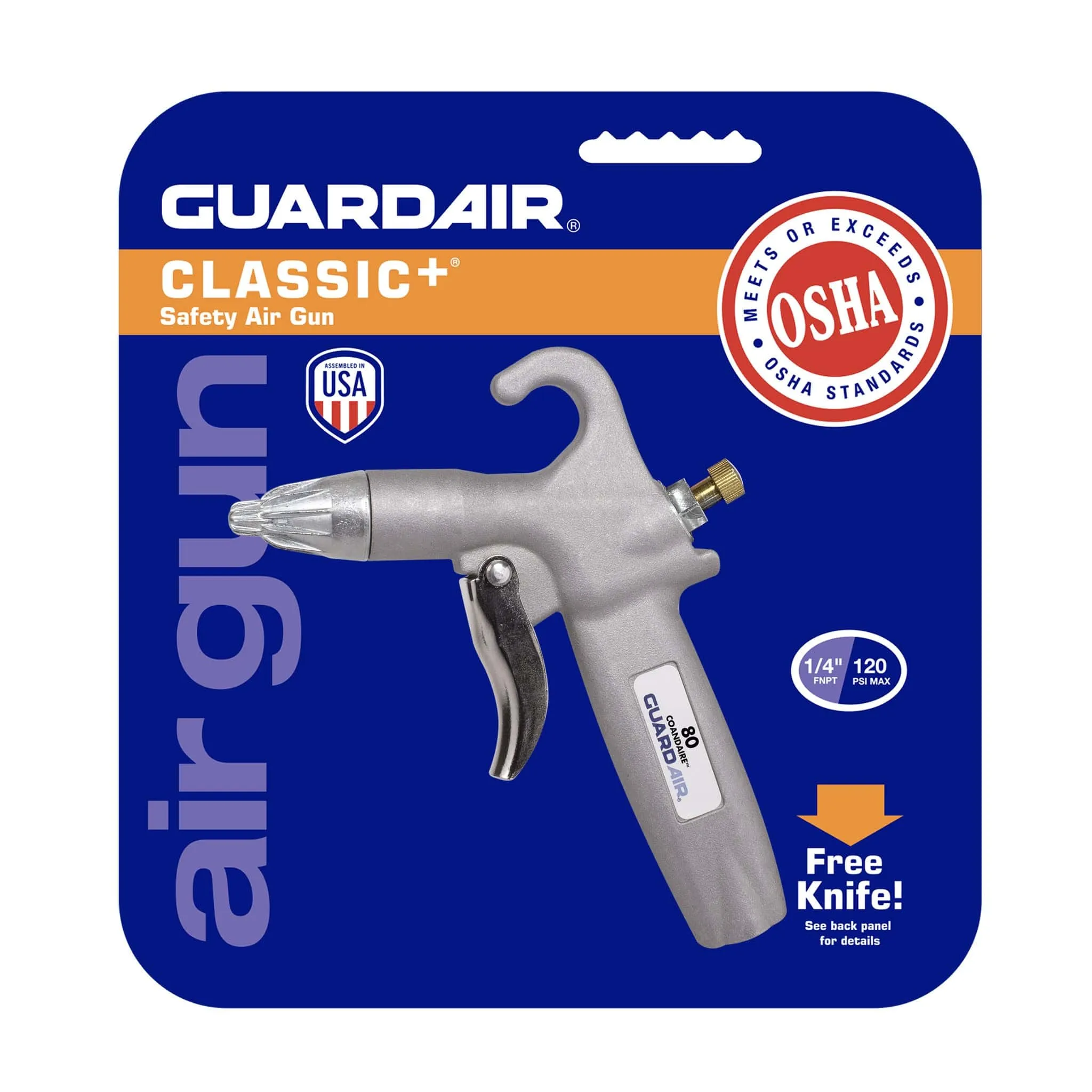 WhisperJet® 80 Safety Air Gun w/ Volume Control