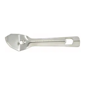 Winco CO-302 Can Tapper/Bottle Opener, 7", Stainless Steel